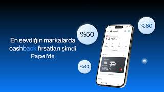 En sevdiğin markalarda cashback fırsatı Papelde [upl. by Walls523]