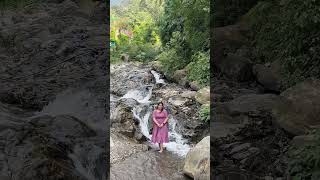 Jangeshu waterfall  best place to visit in Kasauli kasauli [upl. by Yentnuoc]