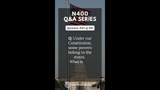 Naturalization N400 Interview USA Citizenship Questions Series Q42 of 100 n400 [upl. by Ardyce420]