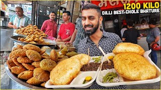 Gopal Ji Chole Bhature 😍 1996 se Dilli ka धुरंदर Nashta 🔥 Palak Paneer Chawal  Chole Bhature [upl. by Brion]