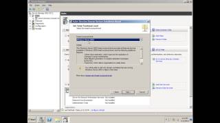 Windows Server 2008 R2  Configurando Controlador de Dominio [upl. by Hadlee231]