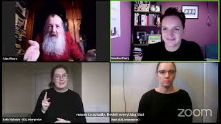 Alan Moore in conversation with Heather Parry [upl. by Lynda967]