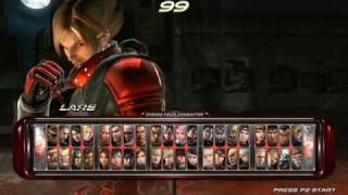 Tekken 6 Soundtrack Character Select [upl. by Farleigh]