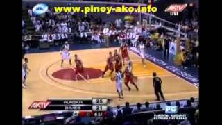 PBA Alaska vs BMeg Llamados Part 2  October 12 2011 [upl. by Nole]