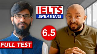 IELTS Speaking Test Band 65  Mock Test  Indian Student 🇮🇳 [upl. by Nets]