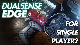 DualSense Edge Review  Single Player Gamers Perspective [upl. by Lletniuq853]