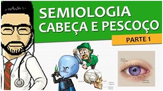 Semiologia 11  Exame de cabeça e pescoço  Parte 13 Vídeo Aula [upl. by Sasnak55]