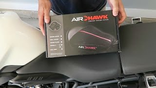 NEW Air Hawk Motorcycle Seat Cushion Review and Install [upl. by Asenej333]