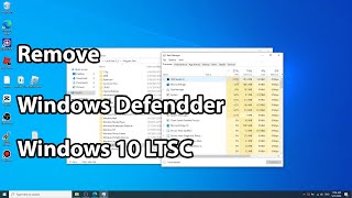 How Remove Windows Defender Windows 10 LTSC [upl. by Stephani]