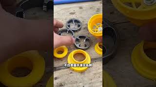 plastic pipe threader waterPipe repairviralvideo woodworking decoration tools shorts [upl. by Tove388]