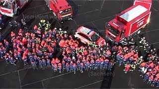 Laufen statt Saufen Aktion der Jugendfeuerwehren in Bad Hersfeld [upl. by Yreffeg]