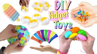 11 DIY Fidget Toys Ideas  Viral TIKTOK Fidget Toys Videos [upl. by Paulie]