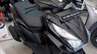 Honda Grazia 2019 Most detailed review features and price [upl. by Enomys]