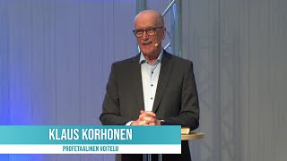 Profeetallinen voitelu  Klaus Korhonen [upl. by Tisman]