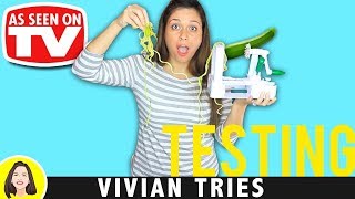 Veggetti Pro Review  Testing As Seen On Tv Products [upl. by Nylodnew943]