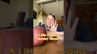 5 Little Pumpkins Halloween Nursery Rhyme SONG kidssongs nurseryrhyme rhyme [upl. by Arleyne347]