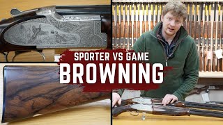 Comparing Browning 525 Heritage Shotguns Sporter vs Game  Detailed Review By Premier Guns [upl. by Yrahk]