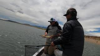 Spinney Reservoir Fly Fishing 6 19 2022 [upl. by Hayifas]