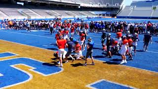 Boise State Football Camp  Goal Line Challenge 612 Afternoon [upl. by Truman848]