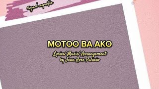 MOTOO BA AKO LYRIC INSTRUMENTAL [upl. by Eleumas820]