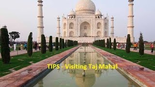 Tips for Taj Mahal visit  Dos and Donts [upl. by Ahsiekal]