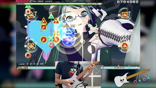 Project Diva 裏表ラバーズ EXTREME  PERFECT with Guitar Controller [upl. by Junno]