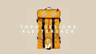 The Topo Designs Klettersack Backpack [upl. by Levenson]