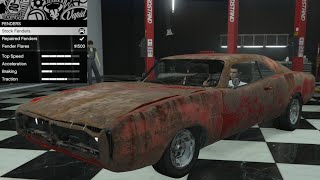 GTA 5  DLC Vehicle Customization  Imponte Beater Dukes 69 Charger and Review [upl. by Nancie395]