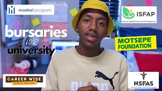 BURSARIES IN SA How To Get Funding For University 2024 [upl. by Uticas]