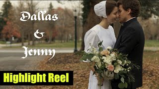 Dallas ❤️ Jenny  Mennonite Wedding Highlights [upl. by Russian]