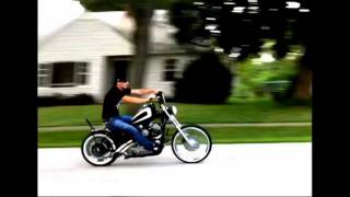 Harley Bobber Hotrod FlyBy [upl. by Ruosnam694]