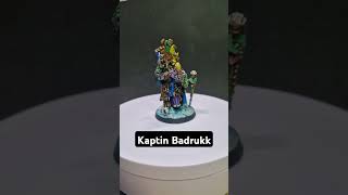 Kaptin Badrukk of the freebooters Really hope GW release a faithful reinterpretation miniature [upl. by Dixie529]