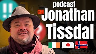 GM Jonathan Tisdall exclusive podcast via Sjakksnakk [upl. by Whitnell]