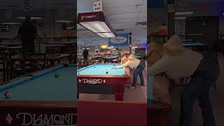 improving my stance at the pool hall 8ball billiards poolhall pool sports [upl. by Prady922]