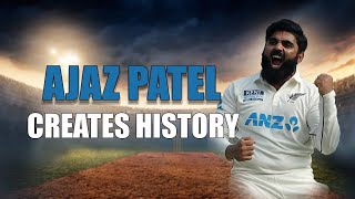 Ajaz Patel 10 Wickets Today Ajaz Patel Bowling vs India Ajaz Patel 10 Wickets Haul And Highlights [upl. by Pace]