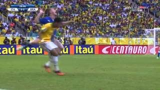 Neymar vs Italy Confederations Cup 2013 [upl. by Arimat]