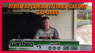 REVIEW ROÇADEIRA ELÉTRICA 2000W Garthen [upl. by Hameean98]