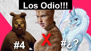 Top 5 Personajes Furros QUE ODIO CON MI ALMA [upl. by Aissirac678]