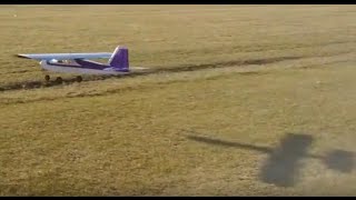 GIANT ELECTRIC RC PLANE senior kadet trainer [upl. by Mendelson]