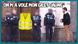 Demander un gilet jaune aux policiers  Défi Prank  Les Inachevés [upl. by Akina483]