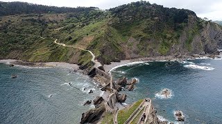 The Vlog with San Gaztelugatxe  Dragonstone from Game of Thrones and Playa de Bakio [upl. by Esiocnarf780]