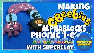 Making Alphablocks Phonics ie with SuperClay [upl. by Norda]