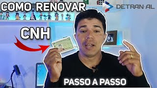 Como Renovar CNH Passo a passo sem precisar ir ao DETRAN online 2023 [upl. by Bonnice]