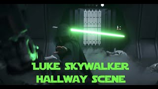 Luke Skywalker Returns in The Mandalorian  Death Trooper Scene [upl. by Ki591]