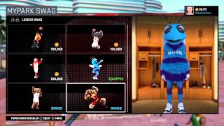 NBA 2K16 FIRST L3  ALL MASCOTS [upl. by Nil]