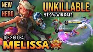 MELISSA BEST BUILD 2024 ONE HIT BUILD  MELISSA  MOBILE LEGENDS [upl. by Gnex680]