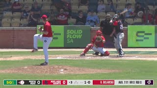 ABL2425  Ulrich Bojarski opens the scoring with a solo homer [upl. by Just695]