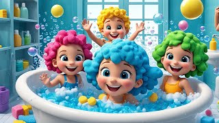 Bath Time  Nursery Rhymes  Kids Songs  Fun and Learning [upl. by Perrine]