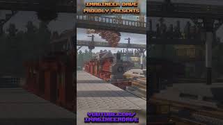 Creates most realistic railyard  Shepperton works shortvideo createmod minecraft shorts [upl. by Mela952]