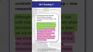 🚀 OETActivity Master Time Management in OETReading 📚⏰ [upl. by Ion]